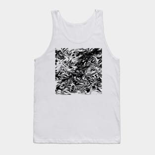 Distorted Black 02 Tank Top